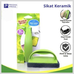 Sikat Pembersih Noda Semen di Keramik Granite Anti Gores Fason Limov