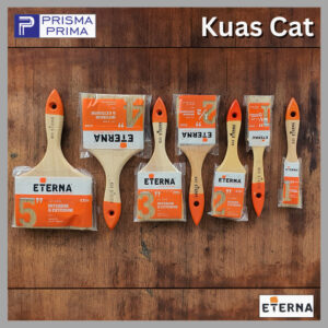 Eterna Kuas Cat 1 1.5 2 2.5 3 4 5 Inch In Eterna 633 Tebal Minyak Tembok Air – 1 1/2