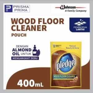 Pledge Wood Floor Cleaner Pembersih Merawat Lantai Kayu Pouch 400 ml