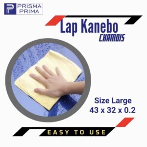 Lap Kain Kanebo Chamois Polos Refill Lembaran Mobil Motor Kuning