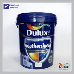 Cat Tembok Dulux Weathershield 2290 Brilliant White Pail 20 Liter – 2290 B White