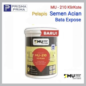 Cat Pelapis MU-210 KlirKote Coating Semen Acian Bata Expose Ekspos