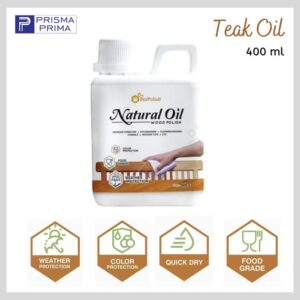 Biopolish Natural Oil Finishing Kayu Natural Teak Wood Food Grade