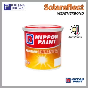 Cat Exterior Weatherbond Solareflect Nippon Paint Tembok Luar Eksterior Atap Dak Beton Seng Galvanis