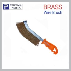 Sikat Kawat Kuningan Gagang Plastik Pembersih Lumut Karat Wire Brush