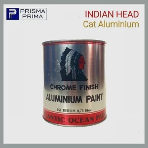 Cat Aluminium Paint INDIAN HEAD Chrome Silver Finish