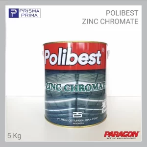 Cat Dasar Meni Besi POLIBEST Zinc Chromate Anti Karat Galon 5 Kg