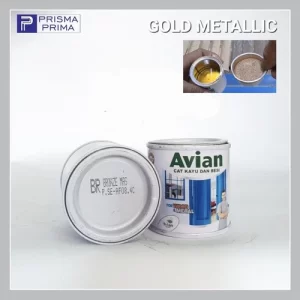 Cat Kayu Besi Avian Emas Gold Bronze Bron Mas 100 cc