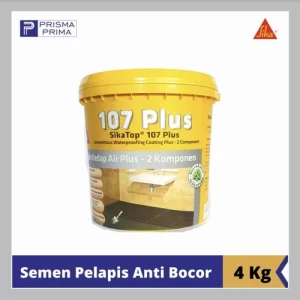 Cat Semen Pelapis Anti Bocor Sikatop 107 Plus 4 Kg Set 2 Komponen