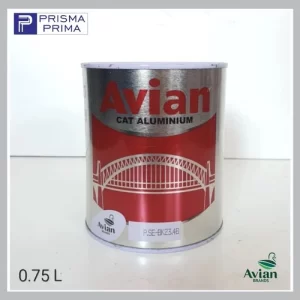 Cat Silver Aluminium Avian Kecil Besar