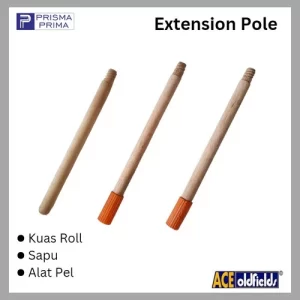 Extension Pole ACE Gagang Tongkat Kuas Roll Roller Cat Sapu Pel Wiper – 3 Pcs