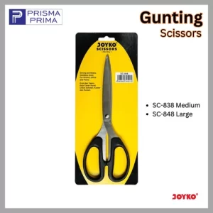 Gunting Kertas Joyko Amplas Kain Tali Serat Fiber