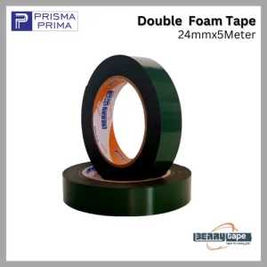 Isolasi Double Side Tape Berry Eva Foam Busa Spon 24 mm 1 Inch x 5 M