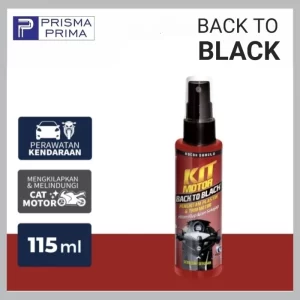 KIT Back to Black Penghitam Body Plastik Trim Restorer Motor Mobil