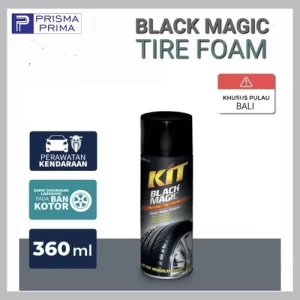 KIT Black Magic Tire Foam Spray Semir Pengkilap Pembersih Ban Mobil