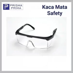 Kaca Mata Safety Glass Clear Bening Kacamata Proyek Motor Lab Gerinda