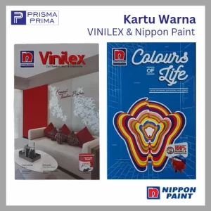 Katalog Kartu Warna Cat Tembok Vinilex Nippon Paint Catalog Colorcard