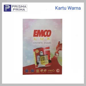 Katalog Kartu Warna Emco Colorcard Cat Sintetis Kayu Besi