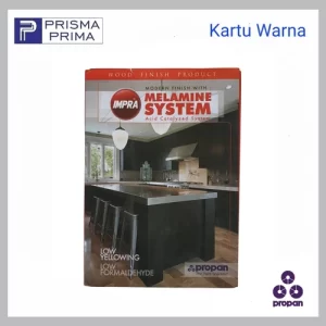 Katalog Kartu Warna Propan Impra Melamine Colorcard Cat Politur Kayu