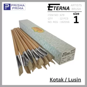 Kuas Cat Lukis Eterna No 1 Artists Brush Gambar Set per Lusin
