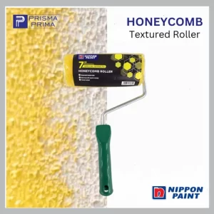 Kuas Roll Cat Tekstur HONEYCOMB Texture Roller Rol Nippon Paint