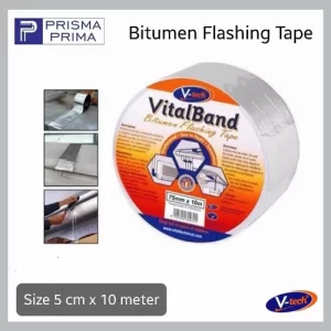 Lakban Waterproof Anti Bocor FlashBand VitalBand Bitumen Flashing Tape