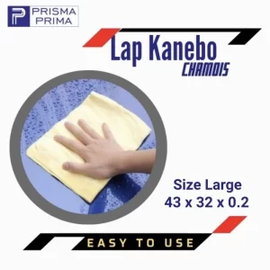 Lap Kain Kanebo Chamois Polos Refill Lembaran Mobil Motor Kuning