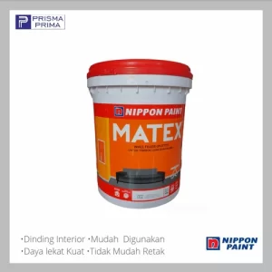 Plamir Matex Putty Nippon Paint Dempul Penutup Retak Tembok 20 Kg