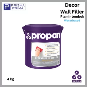 Propan Decor Wall Filler DWF – 200 Putty Plamir Plamur Dempul Tembok Penutup Retak