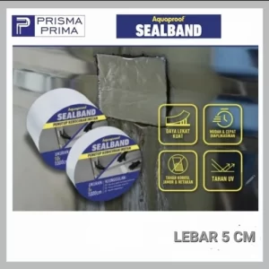 SEALBAND Lakban Isolasi Penambal Asbes Genteng Seng Talang Anti Bocor