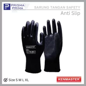 Sarung Tangan Safety Glove Kerja Tukang Motor Latex Karet Anti Slip