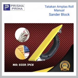 Tatakan Amplas Jepit Roll Rol Meteran Kertas Manual Sander Block