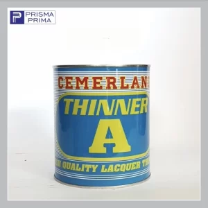 Thinner A Cemerlang Kaleng Kecil 1 Liter Tiner Pengencer Cat