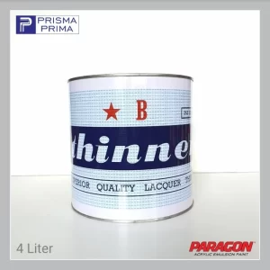 Thinner B Tunggal Jaya Galon 4 Liter 5 Kg Tiner Pengencer Cat Minyak