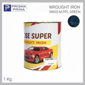 Wrought Iron ACLOSE SUPER Cat Metallic Pagar Besi Tempa Green 1 Kg