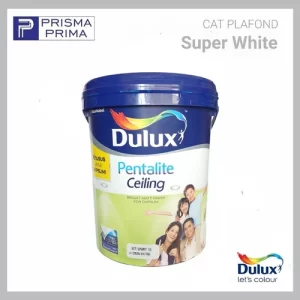 Cat Plafond Gypsum Dulux Pentalite Ceiling Putih Pail