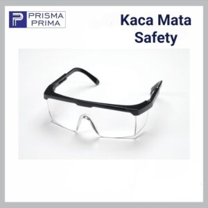 Kaca Mata Safety Glass Clear Bening Kacamata Proyek Motor Lab Gerinda