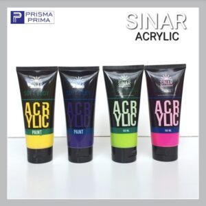 Cat Lukis Acrilik SINAR Acrylic Paint 100 ml Kanvas