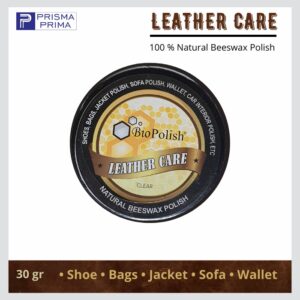 Biopolish Leather Care Polish Semir Perawatan Tas Jaket Sepatu Kulit