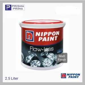 Cat Tembok Interior Nippon Paint FLAWLESS Galon 2.5 Liter Flaw
