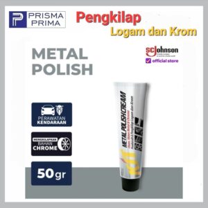 KIT Metal Polish Cream 50 gr Pembersih Pengkilap Logam Metal Krom