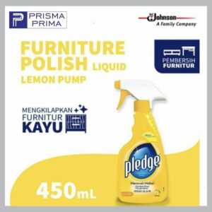 Pledge Spray Furniture Polish Liquid Pump 450 ml