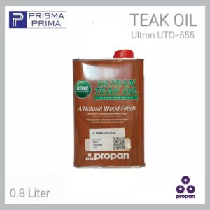 Ultran Teak Oil Propan UTO-555 0.8 Liter Finishing Kayu Natural