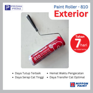 Ultra Premium Exterior Roller Paint 810 Nippon Kuas Roll Rol Cat Tembok Luar Eksterior