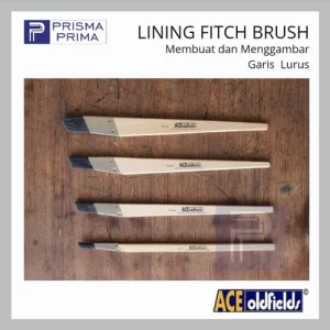Kuas Cat Lukis Gambar Garis LINING FITCH BRUSH ACE oldfields