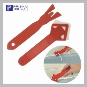 Alat Pembersih Perapi Lem Sealant Silikon Kaca Aquarium TOOL SCRAPER