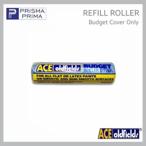Bulu Isi Ulang Kuas Roll Cat BUDGET 9 Inch Roller ACE Oldfields Tembok